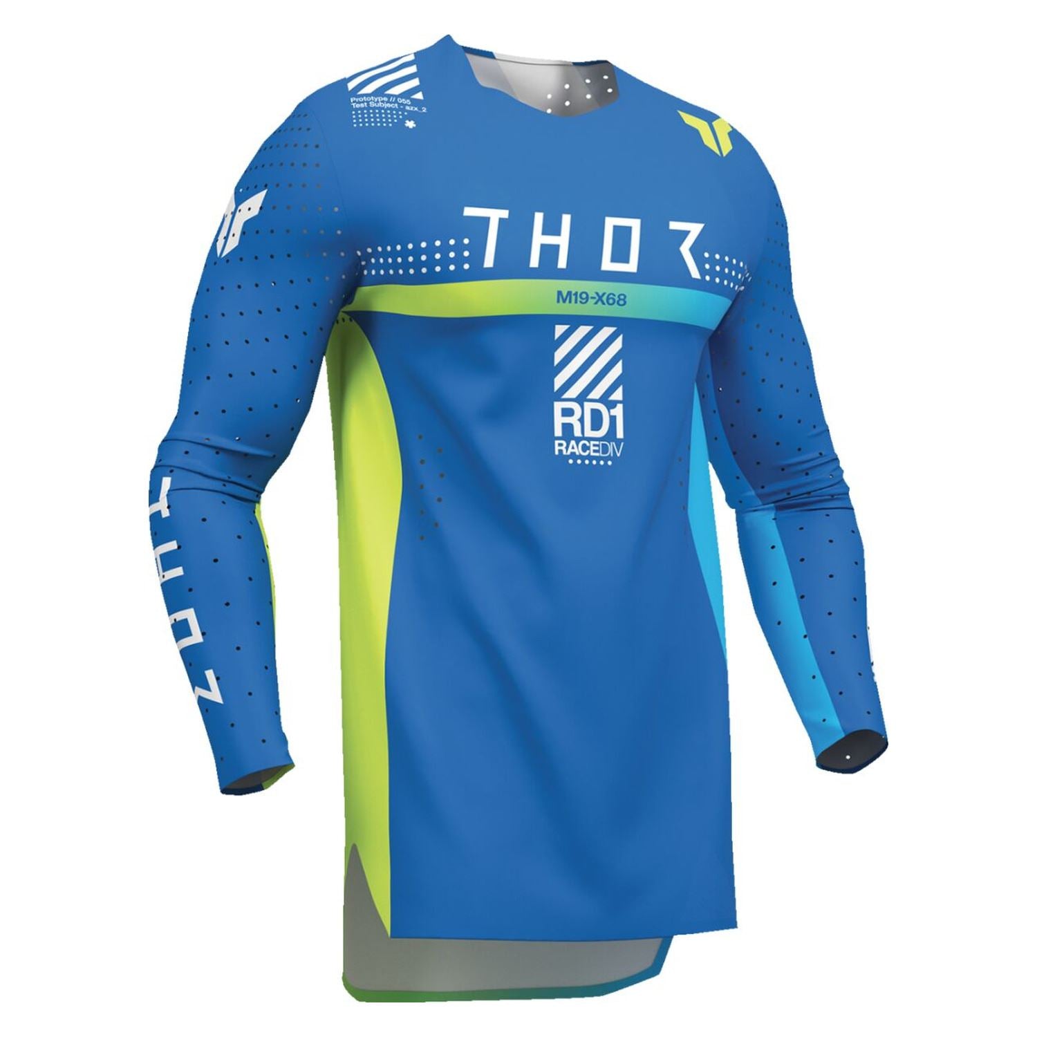 Thor 2026 Youth Sportmode Synth Blue MX Jersey
